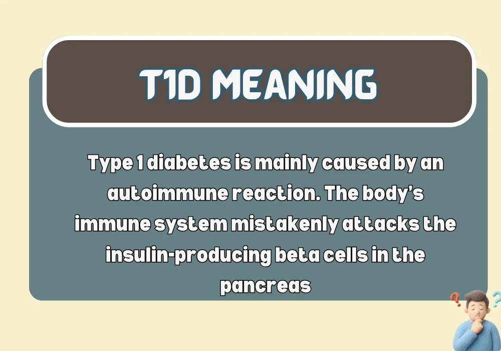 Type 1 diabetes causes