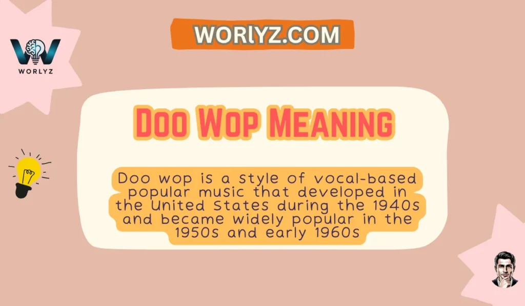 Doo Wop Meaning