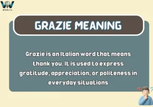 Grazie Meaning