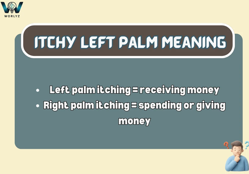 Itchy Left Palm Meaning