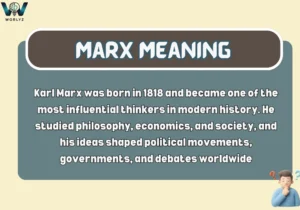 Marx Meaning