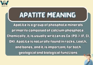 Apatite Meaning