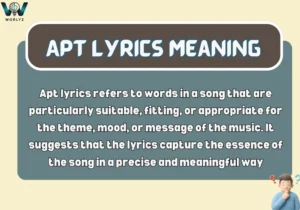 Apt Lyrics Meaning