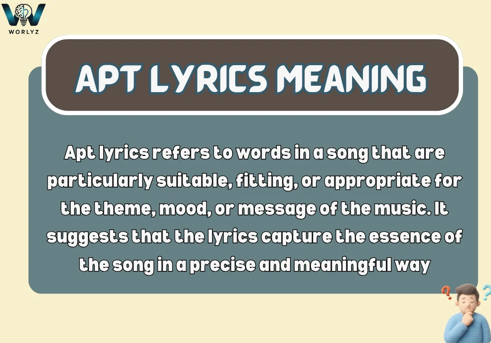 Apt Lyrics Meaning