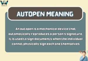 Autopen Meaning