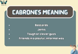 Cabrones Meaning