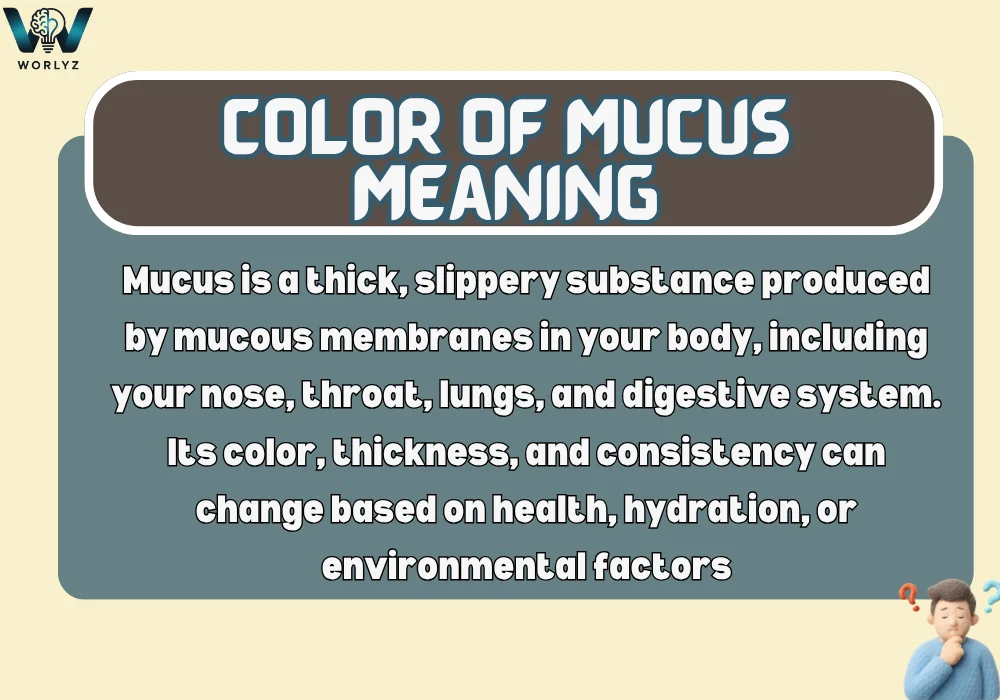 Color of Mucus Meaning