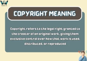 Copyright Meaning