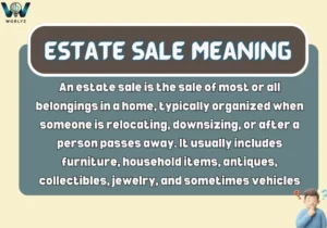 Estate Sale Meaning