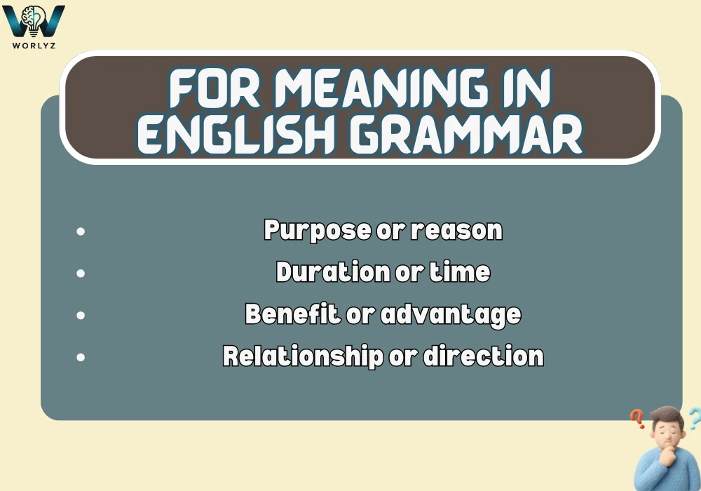 For Meaning in English Grammar