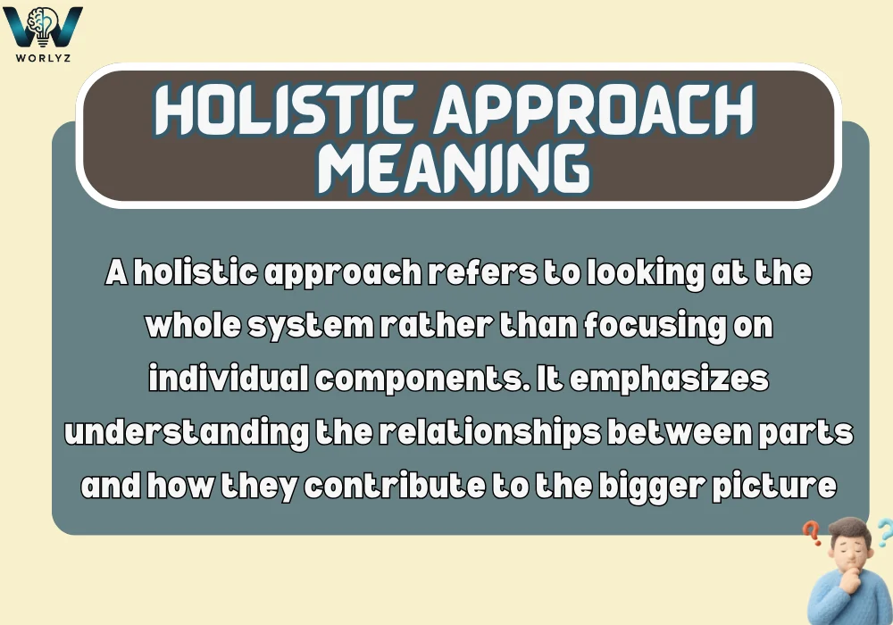 Holistic Approach Meaning