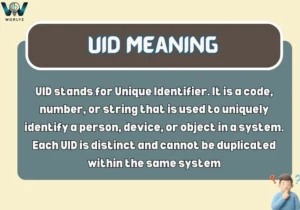 UID Meaning