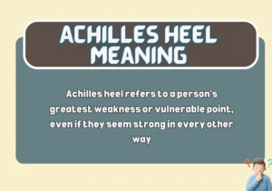 Achilles Heel Meaning