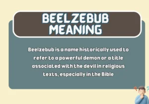 Beelzebub Meaning