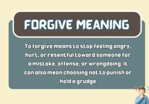 Forgive Meaning
