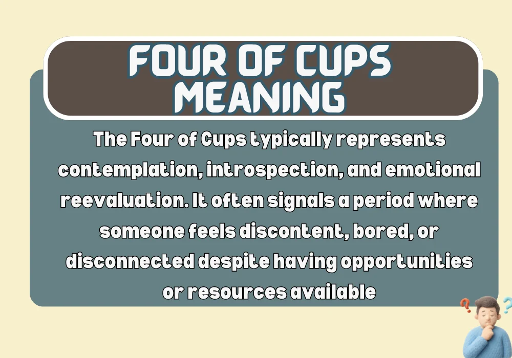 Four of Cups Meaning