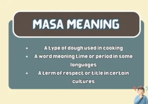 Masa Meaning