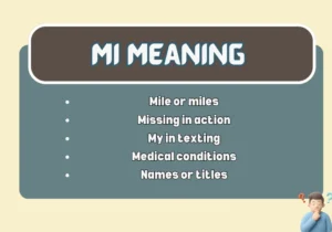 Mi Meaning