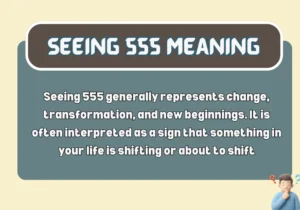 Seeing 555 Meaning