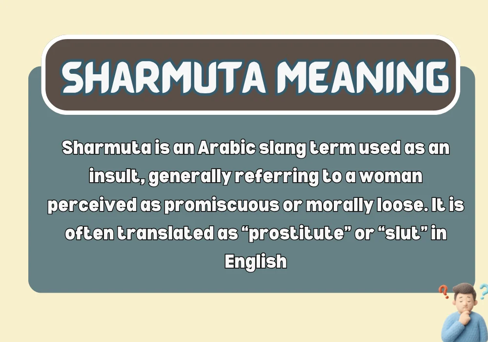 sharmuta meaning
