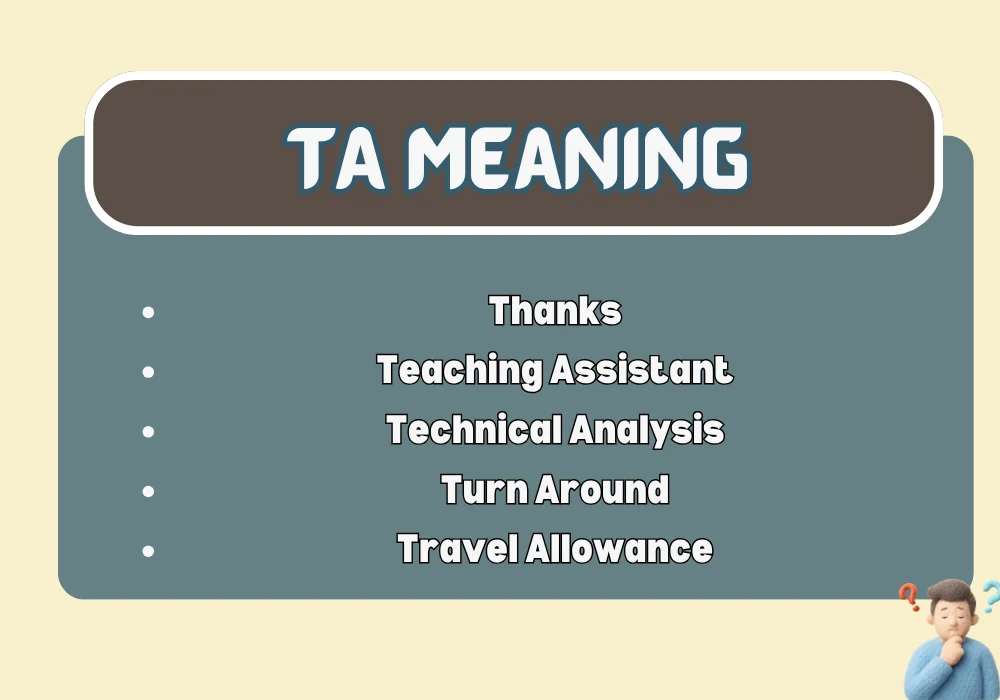 TA Meaning