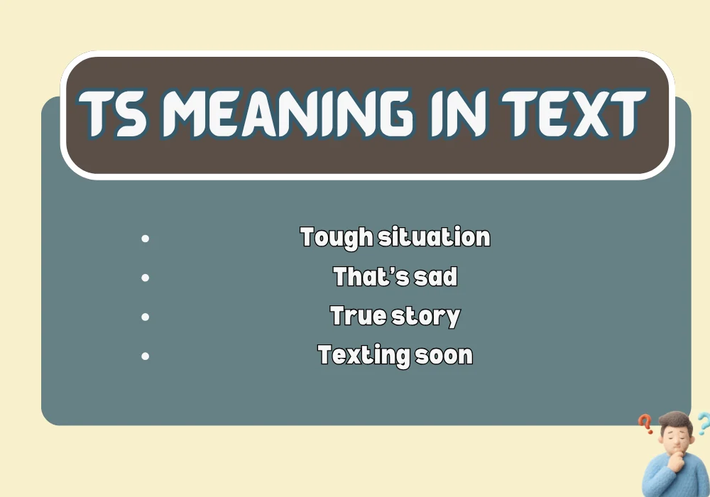 TS Meaning in Text