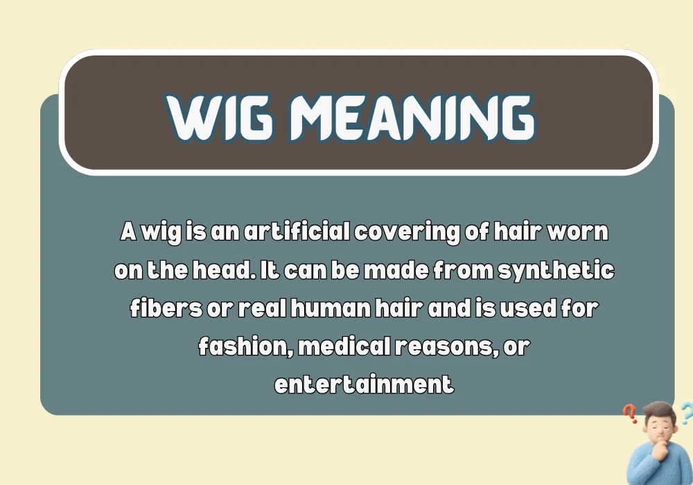 Wig Meaning