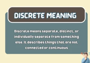 Discrete Meaning