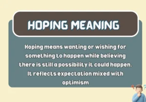 Hoping Meaning