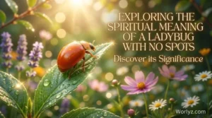 Ladybug With No Spots Spiritual Meaning