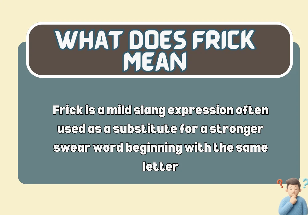What Does Frick Mean
