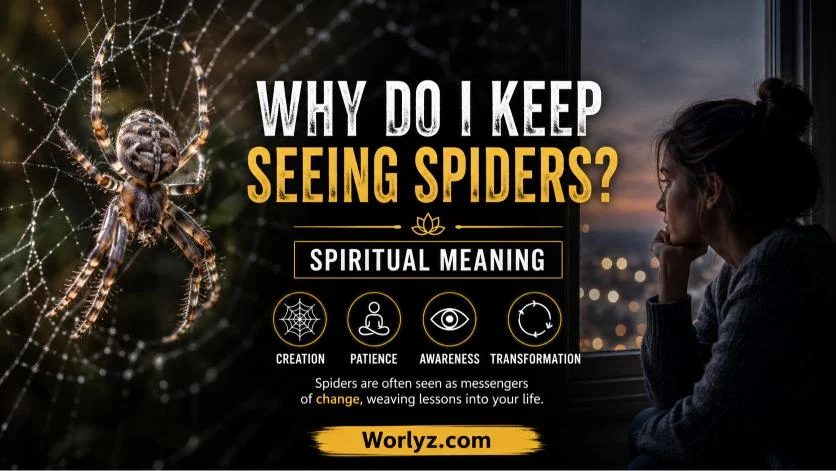 Why Do I Keep Seeing Spiders Spiritual Meaning