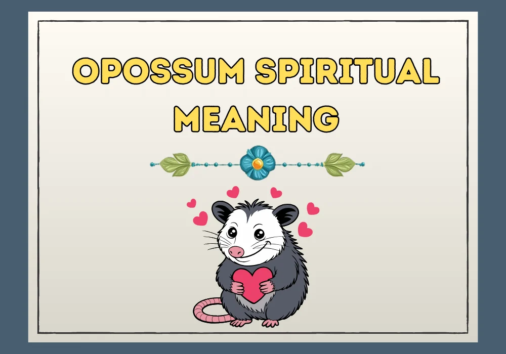 Opossum Spiritual Meaning