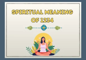 Spiritual Meaning of 1234