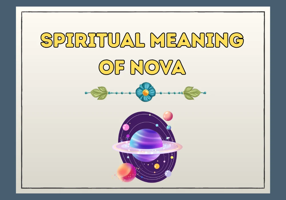Spiritual Meaning of Nova