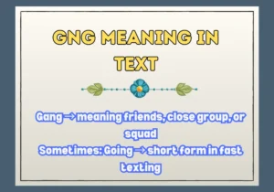 What Does Gng Mean